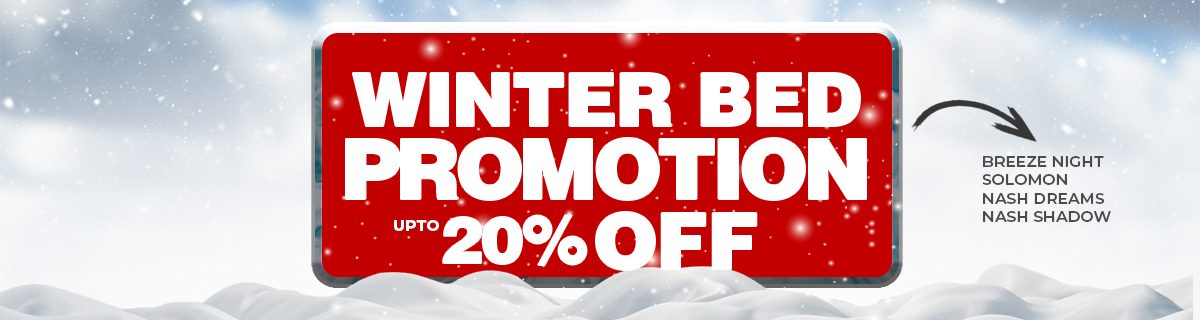 winter warmer promotion banner